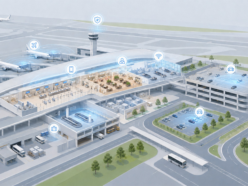 Airport Coverage Render
