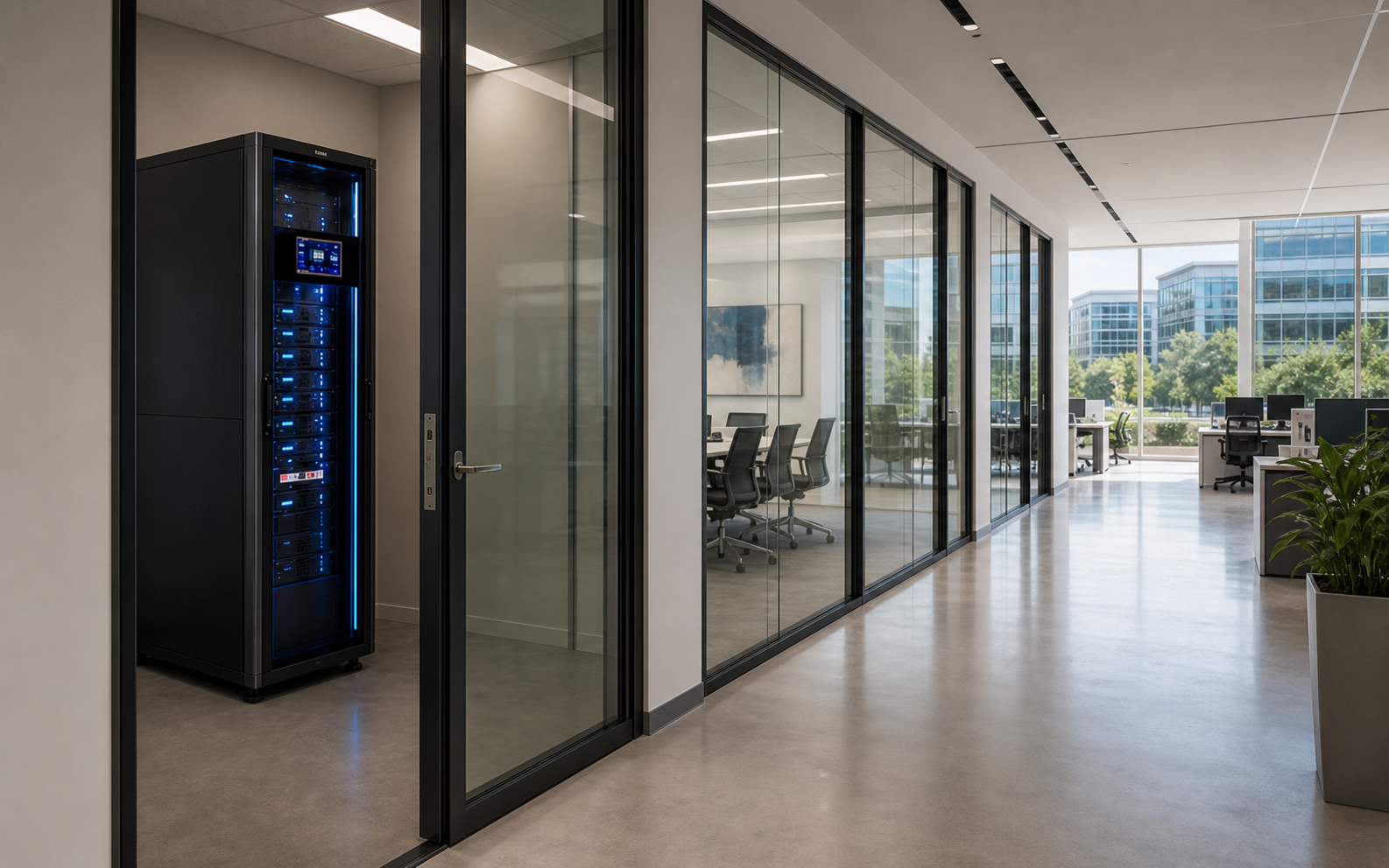 Enterprise branch IT room