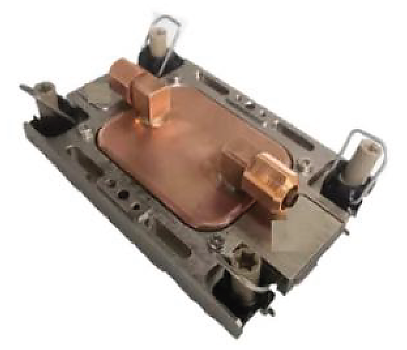 Cold plate / server-side cooling module visual